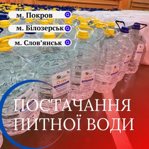 Діяльність з водопостачання є актуальною та важливою в постраждалих регіонах. Нашою командою було здійснено…